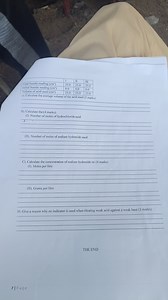 Titration Table and Questions|   | I    | II   | III  ||---|... | Filo