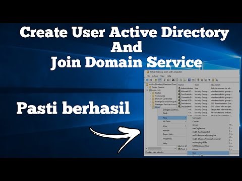 Cara Membuat User Active Directory Di Windows Server 2019 Dan Join Domain Client Windows 10 (Part 3)