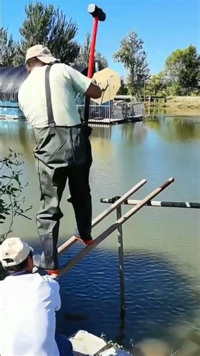 Pond Maintenance : Installing a New Fishing Stand