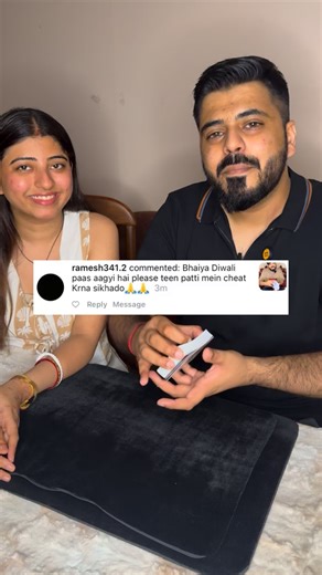 323K views · 8.6K reactions | Teen Patti Cheating!!! Diwali is here and I decided to showcase how to cheat in a game of Teen Patti!!! Magic, magician, teen patti, playing cards, sleight of hand, card trick, card control, illusion, illusionist, card magic, viral, explore, trending #magic #teenpatti #sleightofhand | Nirbhik Datta | Facebook