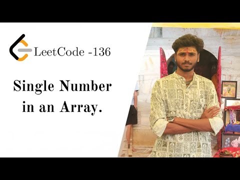 Single Number (Leetcode - 136) JAVA