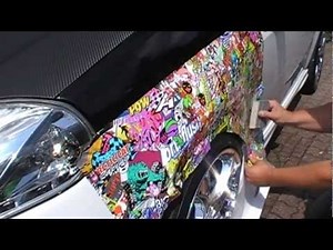 What is sticker bomb?????