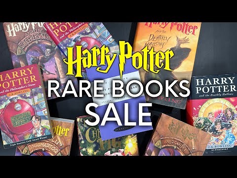 Rare Harry Potter Books | The Potter Collector Sale