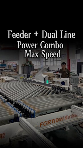 Want to break the capacity bottleneck? The answer is here. The Edge Banding Automatic Line system is designed for modern production. It can help your factory significantly speed up panel edge banding efficiency, making the production flow as smooth as water.#Woodworking #FactoryLife #Automation #Industrial #Machine #Manufacturing#EdgeBanding #EdgeBandingLine #ProductionEfficiency #FurnitureFactory #PanelProcessing #WoodMachinery | Fortran Machinery Woodworking Automation