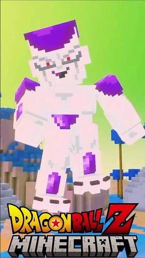 NEW DRAGON BALL Z x MINECRAFT DLC LAUNCH TRAILER 🔥!! #dragonballz #minecraft #dbz #shorts #goku