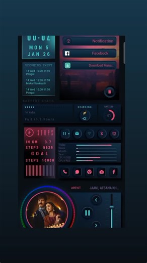 Nova Setup ™ on Instagram: "Astra flow klwp Themes"