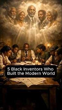 5 Hidden Inventors Who Shaped Everything You Know #blackhistory #blackinnovation #genius