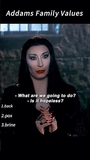 Addams Family Values (1993) | The Baby Falls Ill
