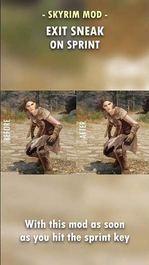A Simple yet Highly PRACTICAL Skyrim Gameplay Mod! 🏃‍♂️