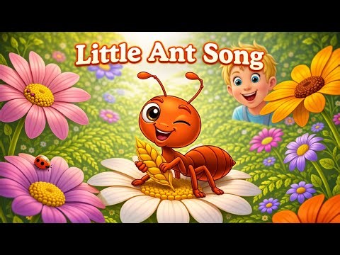 Little Ant Song | Kids Songs and Nursery Rhymes | DedeSongs