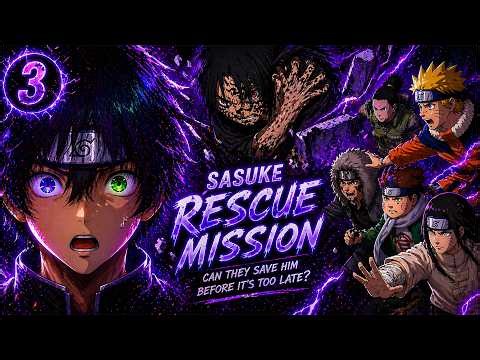 Sasuke Rescue Mission 3… Can They Save Him in Time ⚡💜