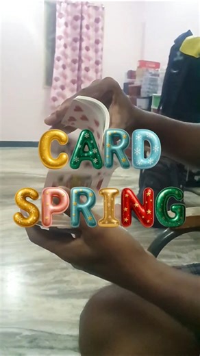 Spring Cardistry in Slow Motion 🃏✨ #cardistry #spring #cardflourish #playingcards #shorts #asmr