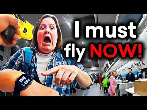 When Dumb Passengers Lose Control After Missing Their Flight, End in Handcuff
