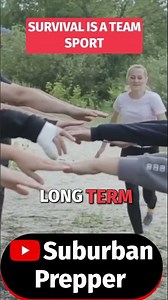 Survival is a Team Sport: The Power of Community #shorts