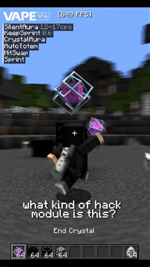 what kind of hack module is this #shorts #minecraft #fyp