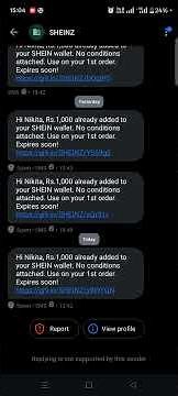 HOW TO USE SHEIN WALLET 1000।।SHEIN 1000POINTS #shein #sheinverse #sheinwallet #sheinpoints