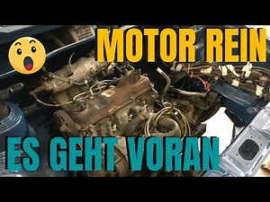 Der Motor kommt in den Golf | die große HOCHZEIT | VW Golf 1 Cabrio 1.8 GLI Projekt