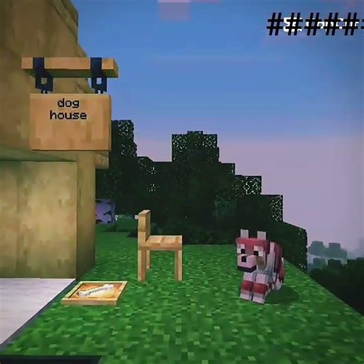 minecraft moment in cafe #minecraft #sunset #minecraftsunset