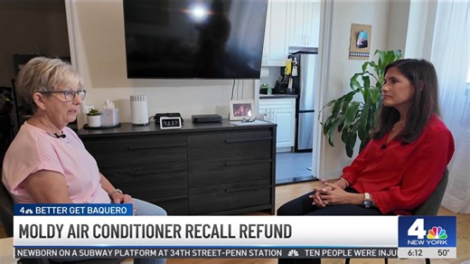 Couple gets help with moldy air conditioning recall refund