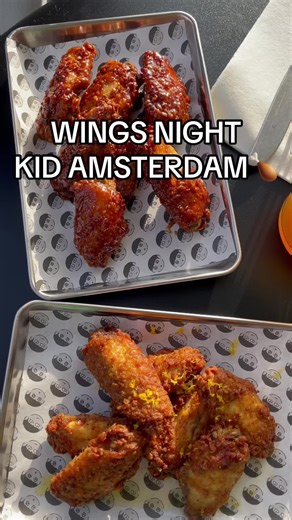 Wings Night at Kit Amsterdam: Honey Butter and Lemon Pepper Delights