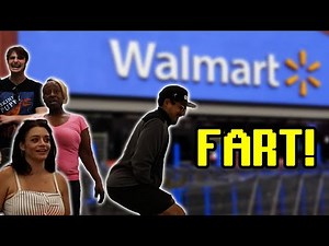 LOUD Farting at Walmart Prank!