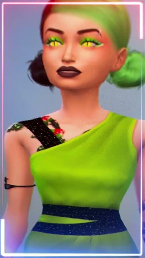 I made Medusa as a Sim #hannukkushsims #sims4 # #sims #medusa