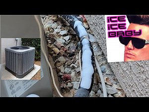 AC Line Freezing Up? First thing you should try!