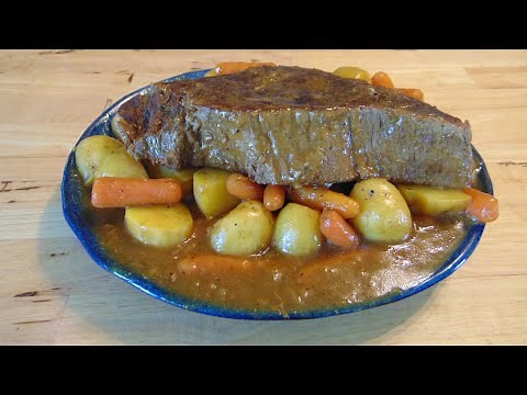 Sunday Dinner Pot Roast - Heirloom Recipe - The Hillbilly Kitchen