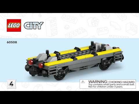 LEGO 60508 Instructions | City | Police Train Heist | Book 3 | Police | Trains