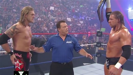 2008迎头痛击：Triple H vs 艾吉 wwe冠军赛