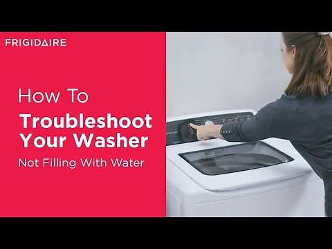 Troubleshooting Your Washer: Not Filling With Water