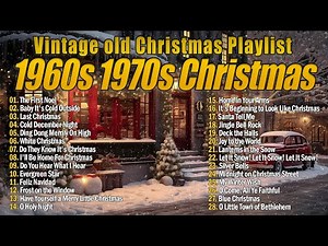 Oldies Christmas Songs 🎄🎁 Timeless Holiday Scenes & Classic 1930s-40s Christmas Songs