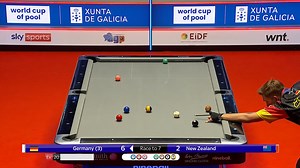 Comprehensive from Germany's deadly duo Six consecutive racks see them over the line 🇩🇪🌟 #WorldCupofPool 🌎 | Matchroom Pool