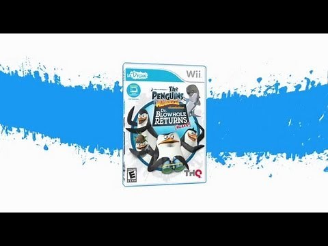 uDraw Penguins of Madagascar: Dr. Blowhole Returns Again! - OFFICIAL TRAILER