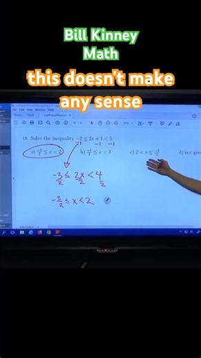 GET Your 🤬 INEQUALITY Directions Right!! (-3/2 ≤ x ﹤ 2)