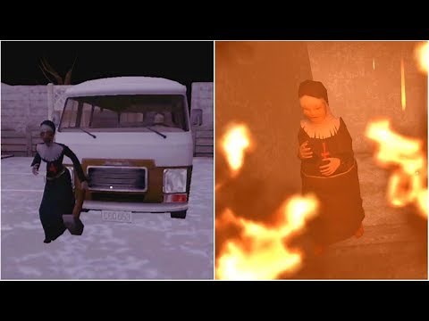 Evil Nun Got Hit By A Car | Shy Nun Got Exploded