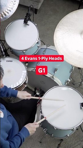 Which drum head is best? Tom batter heads #drums #drumheads