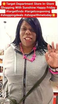 🌟Target Department Store In-Store Shopping With Sunshine Happy Friday #targetfinds