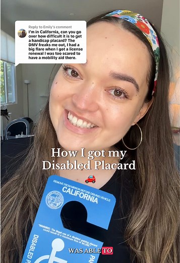 How to Get a Disabled Placard in California: A Step-by-Step Guide