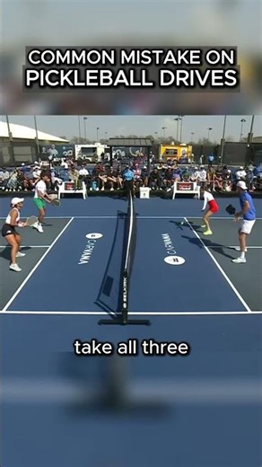 The Drive Mistake Everyone Makes #pickleball #aylexpickleballacademy
