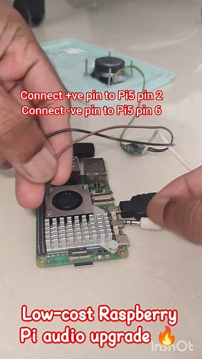 Low-cost audio setup every Raspberry Pi user should try🔥 #raspberrypi #shorts #speakerkit #audio