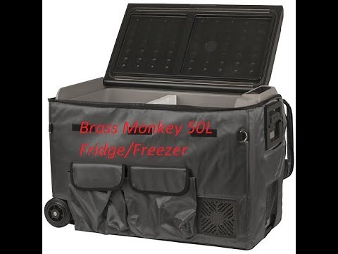 12v camp fridge review. Brass Monkey 50L dual zone fridge..... and how to pair with Bluetooth