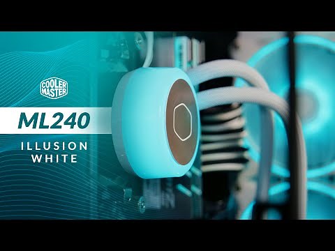 Cooler Master ML240 Illusion White Review | White AIO