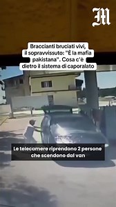 Braccianti bruciati vivi: il sopravvissuto parla di