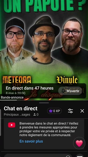 A live stream this Friday, May 8th with Meteora89 and Vinyl Senseï