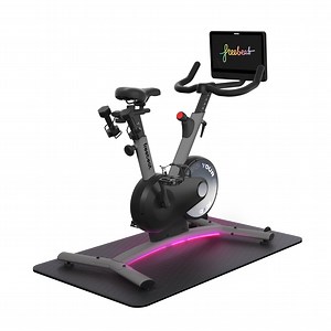 freebeat™ Boom Bike, Mist Grey | Stationary Exercise Bike