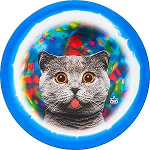 Dynamic Discs DyeMax Kitty Trippin Disc Golf Driver | Frisbee Golf Fairway Driver | Overstable Golf Disc | Custom Design | 170 Grams and Above
