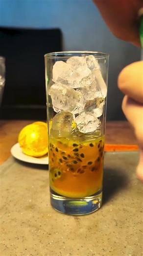 soda chanh dây mát lạnh #thucuong #drink