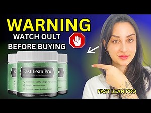 FAST LEAN PRO (🚨NEW ALERT)–Fast Lean Pro Review – The Ultimate Weight Loss and Fat Burning Solution!