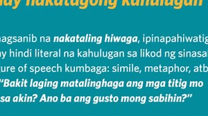 89K views · 3.1K reactions | This video tackles the different creative ways of writing your scripts or essays. It discusses 3 different figures of speech that I always use for my TV documentaries. I am not an expert in language but I have been writing TV scripts for the past 30 years. Sana makatulong ang video na ito sa inyong pagsusulat ng mga script at sanaysay (essay). Panoorin ang buong tutorial sa comments section. | Kara David | Facebook